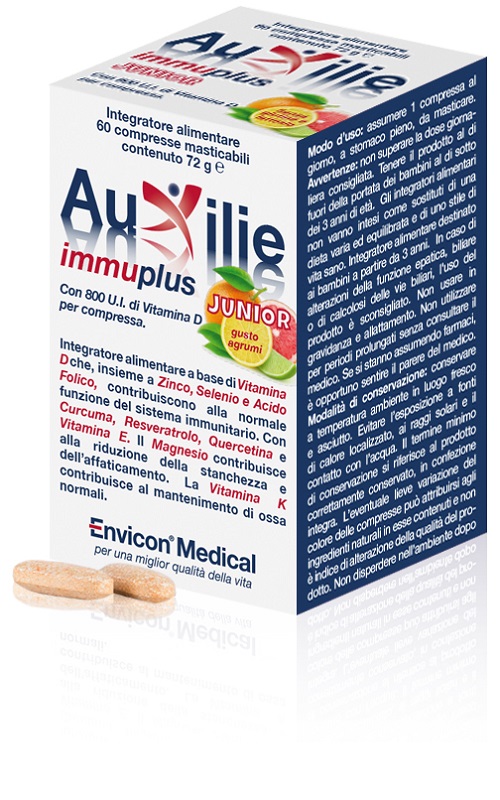 AUXILIE IMMUPLUS JUNIOR 30 COMPRESSE - FarmaLucia