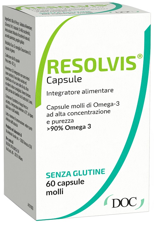 RESOLVIS 60 CAPSULE MOLLI - FarmaLucia