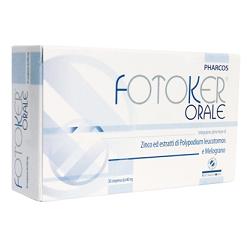 PHARCOS FOTOKER ORALE 30 COMPRESSE - FarmaLucia