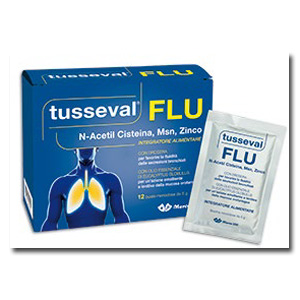 TUSSEVAL FLU 12 BUSTINE SOLUBILI - FarmaLucia
