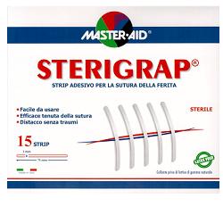 CEROTTO PER SUTURA MASTER-AID STERIGRAP 7,5X0,6 12 PEZZI - FarmaLucia
