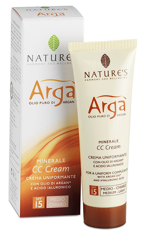 ARGA' CC CREAM VISO MEDIO CHIARA 50 ML NATURE'S - FarmaLucia