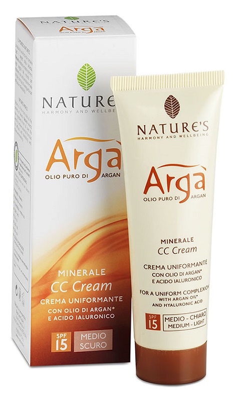 ARGA' CC CREAM VISO MEDIO SCURA 50 ML NATURE'S - FarmaLucia