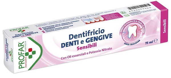 DENTIFRICIO DENTI E GENGIVE SENSIBILI 75 ML PROFAR - FarmaLucia
