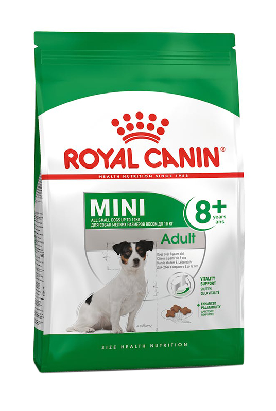 SIZE HEALTH NUTRITION MINI ADULT 8+ 2 KG - FarmaLucia