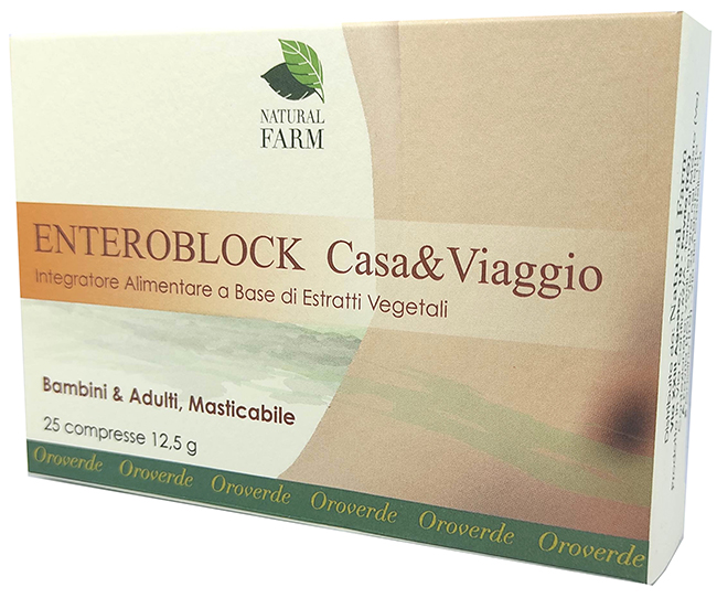 ENTEROBLOCK CASA&VIAGGIO 25 COMPRESSE - FarmaLucia