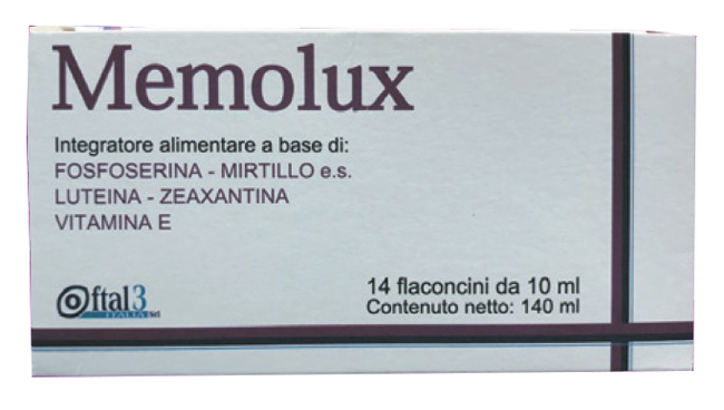 MEMOLUX 14 FLACONCINI 10 ML - FarmaLucia