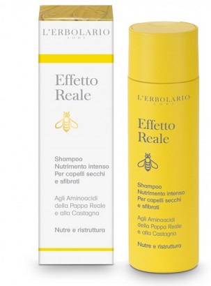 EFFETTO REALE SHAMPOO NUTRIMENTO INTENSO CAPELLI SECCHI E SFIBRATI 200 ML - FarmaLucia