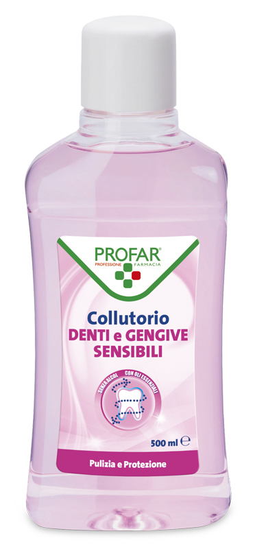 PROFAR COLLUTORIO DENTI/GENGIVE SENSIBILI 500 ML - FarmaLucia