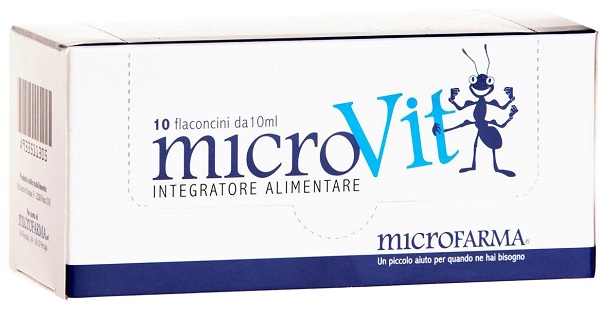 MICROVIT 10 FLACONCINI DA 10 ML - FarmaLucia