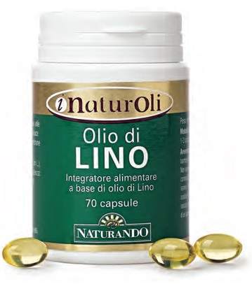 NATUROLI OLIO DI LINO 70 CAPSULE MOLLI - FarmaLucia