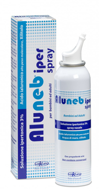 ALUNEB SOLUZIONE IPERTONICA 3% SPRAY NASALE 125 ML - FarmaLucia