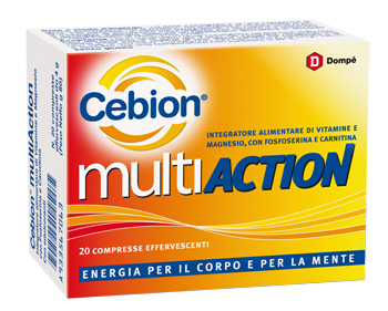 CEBION MULTIACTION 20 COMPRESSE EFFERVESCENTI - FarmaLucia