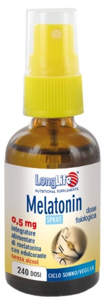 LONGLIFE MELATONIN SPRAY 0,5MG 30 ML - FarmaLucia
