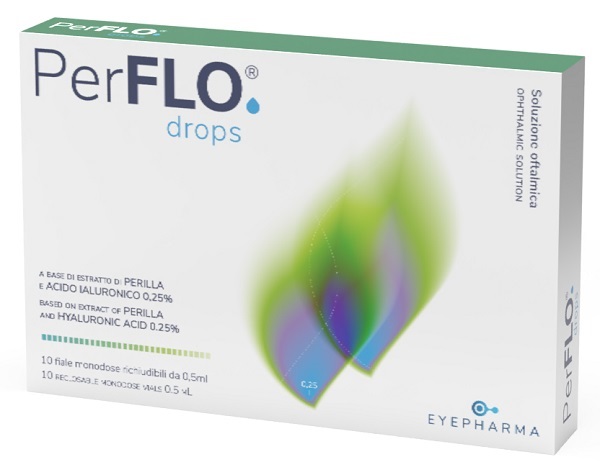 PERFLO DROPS GOCCE OCULARI 10 FIALE MONODOSE - FarmaLucia