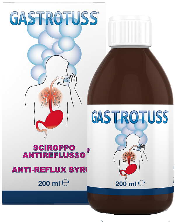 SCIROPPO ANTIREFLUSSO GASTROTUSS 200 ML - FarmaLucia