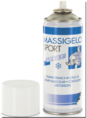GHIACCIO ISTANTANEO MASSIGELO SPORT BOMBOLETTA SPRAY 400ML - FarmaLucia