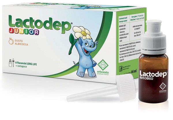 LACTODEP JUNIOR 8 FLACONCINI X 5,5 ML - FarmaLucia