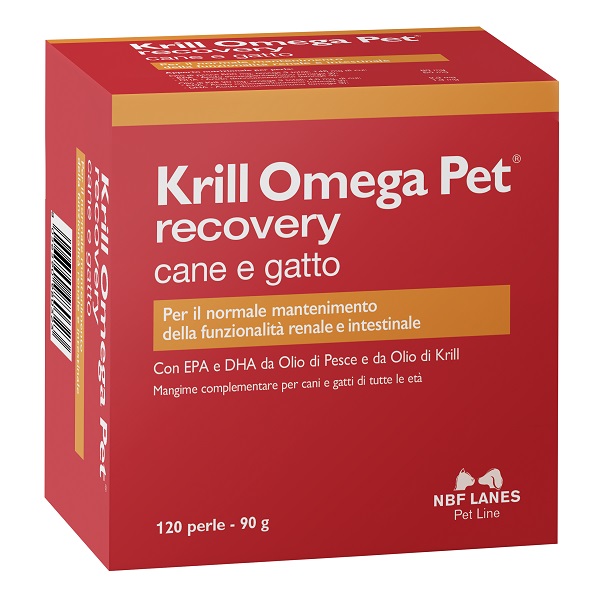 KRILL OMEGA PET RECOVERY BLISTER 120 PERLE - FarmaLucia