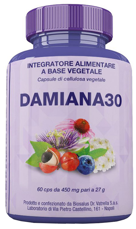 DAMIANA30 60 CAPSULE 27 GRAMMI - FarmaLucia