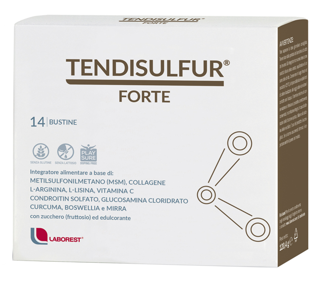 TENDISULFUR FORTE 14 BUSTE 119 G - FarmaLucia