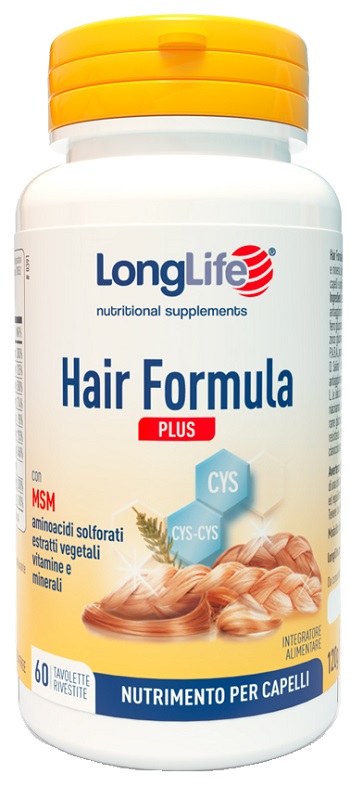 LONGLIFE HAIR FORMULA PLUS 60 TAVOLETTE - FarmaLucia