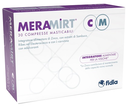 MERAMIRT CM 30 COMPRESSE MASTICABILI - FarmaLucia