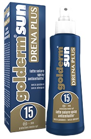 GOLDERM SUN DRENA PLUS SPF 15 SPRAY 200 ML - FarmaLucia