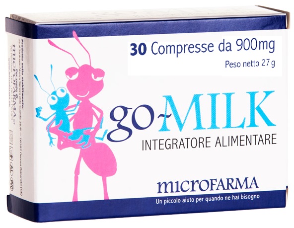 GO-MILK 30 COMPRESSE - FarmaLucia