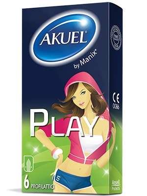 PROFILATTICO ANSELL AKUEL BY MANIX PLAY B 12 PEZZI - FarmaLucia