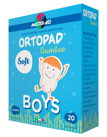 CEROTTO OCULARE PER ORTOTTICA ORTOPAD SOFT BOYS JUNIOR 20 PEZZI - FarmaLucia