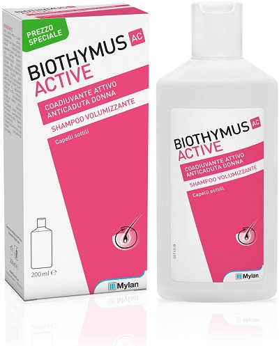 BIOTHYMUS AC ACTIVE SHAMPOO VOLUMIZZANTE DONNA 200 ML PREZZO SPECIALE - FarmaLucia