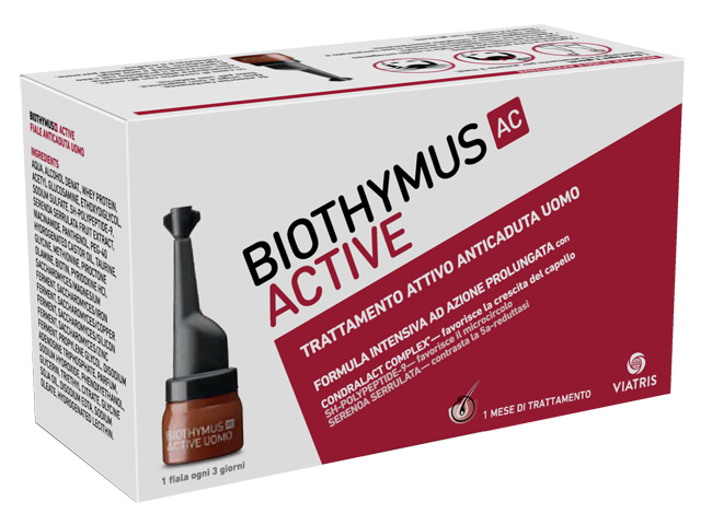 BIOTHYMUS AC ACTIVE TRATTAMENTO ATTIVO ANTICADUTA UOMO 10 FIALE 3,5 ML - FarmaLucia