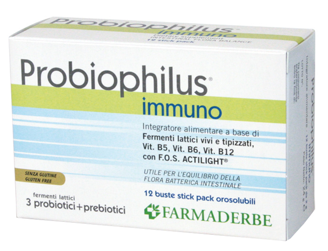 PROBIOPHILUS IMMUNO 12 BUSTE - FarmaLucia
