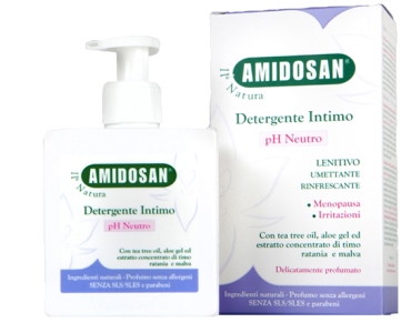 AMIDOSAN II NATURA DETERGENTE INTIMO PH NEUTRO 250 ML - FarmaLucia