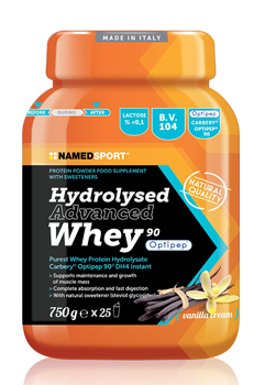 HYDROLYSED ADVANCED WHEY VANILLA CREAM BARATTOLO POLVERE ORALE 750 G - FarmaLucia
