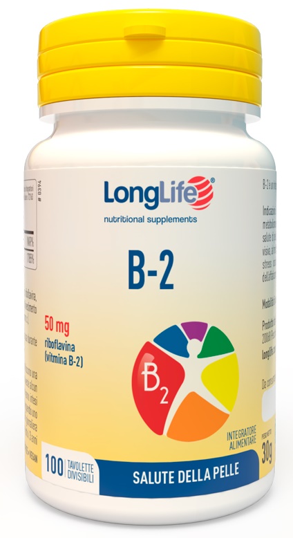 LONGLIFE B2 50 MG 100 TAVOLETTE DIVISIBILI - FarmaLucia
