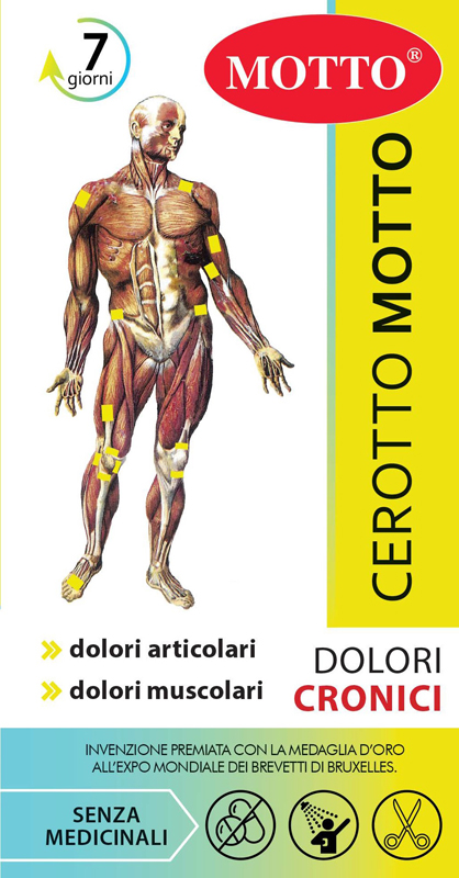 CEROTTO MOTTO ANALGESICO DA RITAGLIARE 5 X 15 CM 2 PEZZI - FarmaLucia