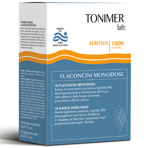 TONIMER LAB AEROSOL 18 FLACONCINI 3 ML MONODOSE - FarmaLucia