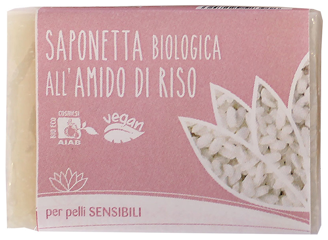 SAPONETTA AMIDO DI RISO BIO - FarmaLucia