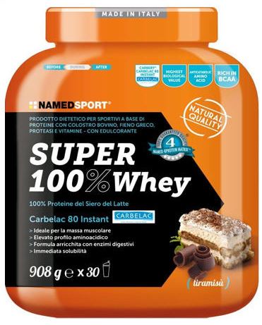 SUPER100% WHEY TIRAMISU'908 G - FarmaLucia