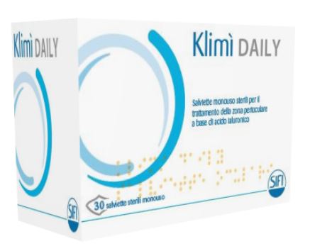 KLIMI' DAILY 30 SALVIETTINE DETERGENTI MONOUSO STERILI PER L'IGIENE OCULARE - FarmaLucia