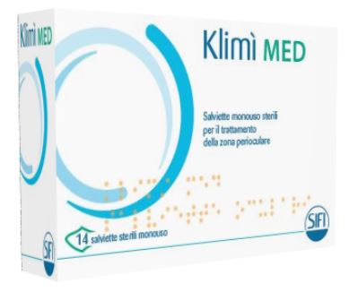 KLIMI' MED 14 SALVIETTINE DETERGENTI MONOUSO STERILI PER L'IGIENE OCULARE - FarmaLucia