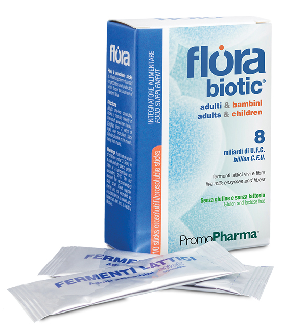 FLORA 8 10 STICK OROSOLUBILI ADULTI E BAMBINI - FarmaLucia