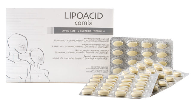 LIPOACID COMBI 60 COMPRESSE - FarmaLucia