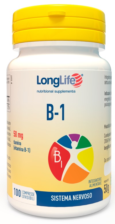 LONGLIFE B1 100 COMPRESSE 50 MG - FarmaLucia