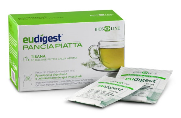 BIOSLINE EUDIGEST TISANA DOPOPASTO 20 BUSTE 40 G - FarmaLucia