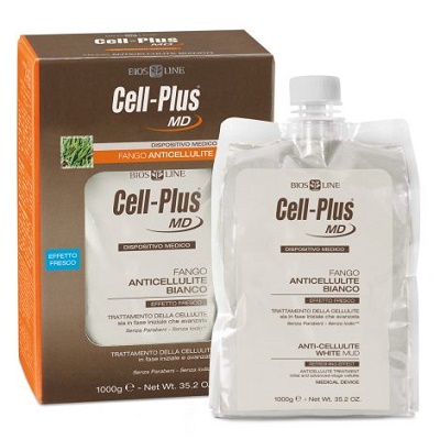 CELL PLUS MD FANGO BIANCO ANTICELLULITE EFFETTO FRESCO 1 KG - FarmaLucia