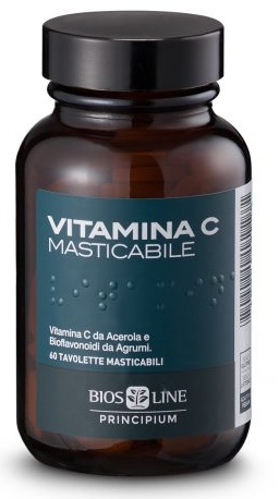 PRINCIPIUM VITAMINA C NATURALE 60 COMPRESSE MASTICABILI 72 G - FarmaLucia