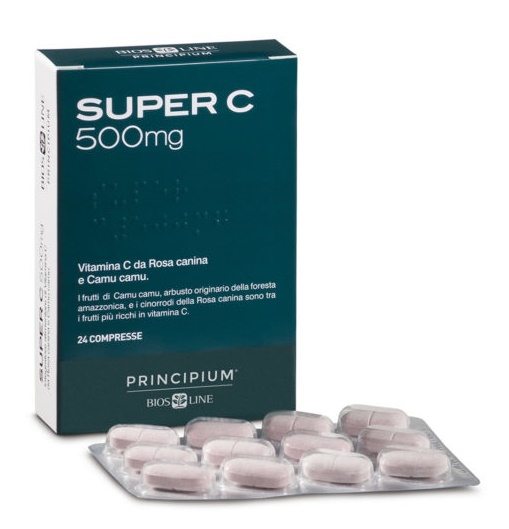 PRINCIPIUM SUPER C 500 24 COMPRESSE 24,2 G - FarmaLucia